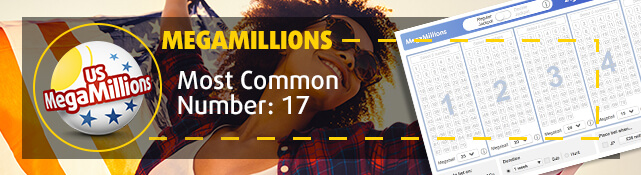 lotto most common numbers 2019