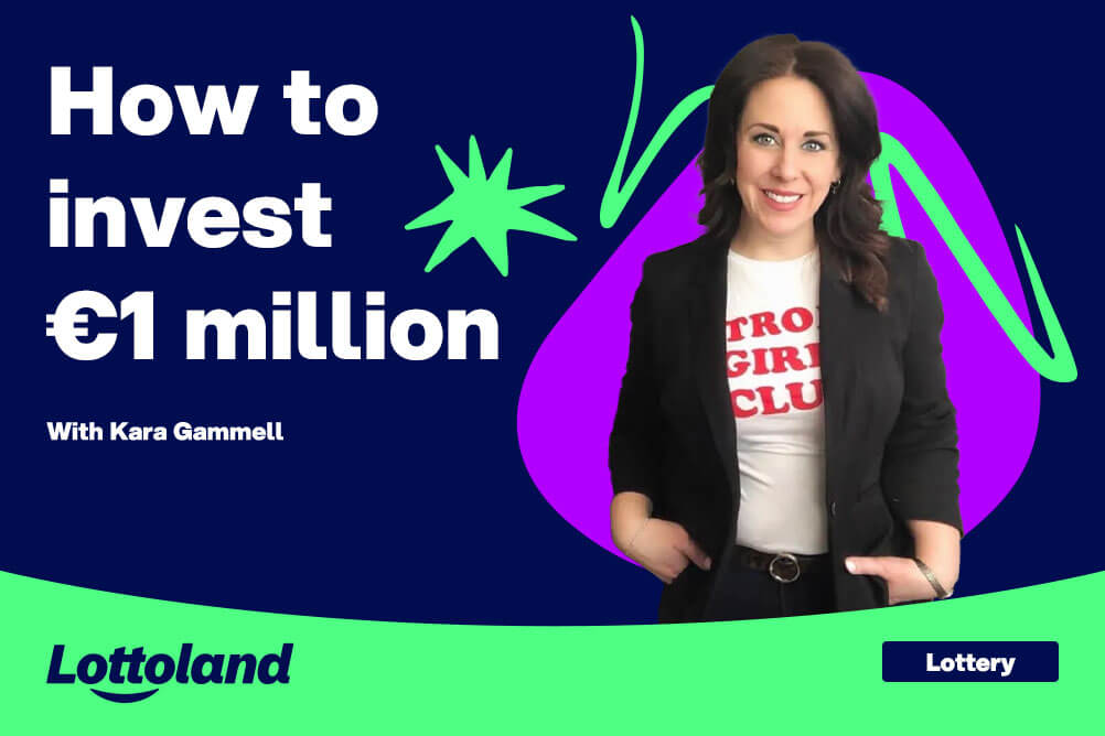How to Invest Lottery Winnings Kara Gammell presenting tips on how to invest lottery winnings and manage €1 million.